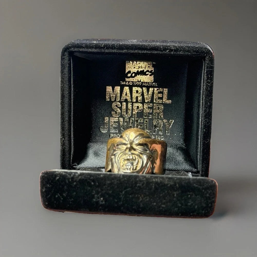 Vtg JAP Inc Marvel Wolverine 925. S. Ring 471/500 Tatsunori Nanzaka W/Box Papers